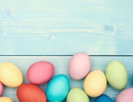 Happy Easter Holiday 2018 - Beautiful colorful eggs