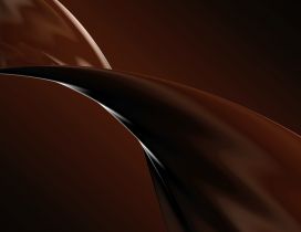 Chocolate river - Sweet HD wallpaper