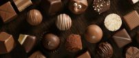 Funny chocolate candy - Delicious plate for friends
