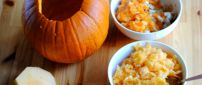 Delicious pumpkin soup - Autumn food