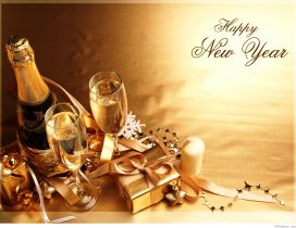 Chocolate and champagne - Happy New Year 2019