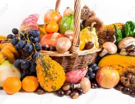 Fruits and vegetables - Golden season the Autumn