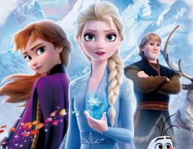 Frozen 2 The Movie is now on cinema - Ana Elsa and Olaf
