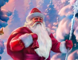Santa Claus in Laponia - Christmas Winter holiday