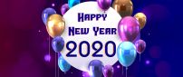 Balloons for a new decade - Happy New Year 2020