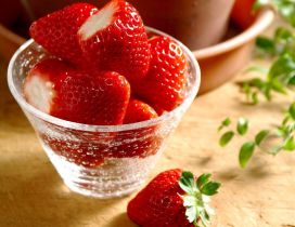 Delicious strawberry fruit - Fresh fruits full with vitamins