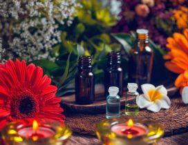 Aromatherapy with essential oils - Relaxing time