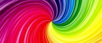 Rainbow magic art design colors - HD wallpaper