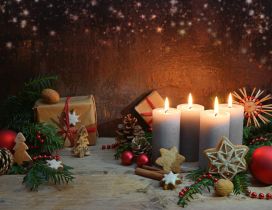 Candle lights - Christmas night