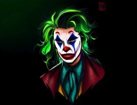 Joker face - Art Design HD wallpaper