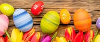 Wonderful Easter eggs - paint time HD wallpaper