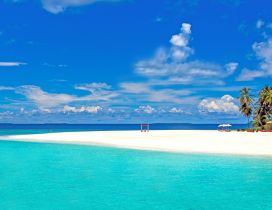 Perfect place for relaxation time - island beach hd walpaper