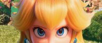 Big blue eyes - Princess Peach from Super Mario movie
