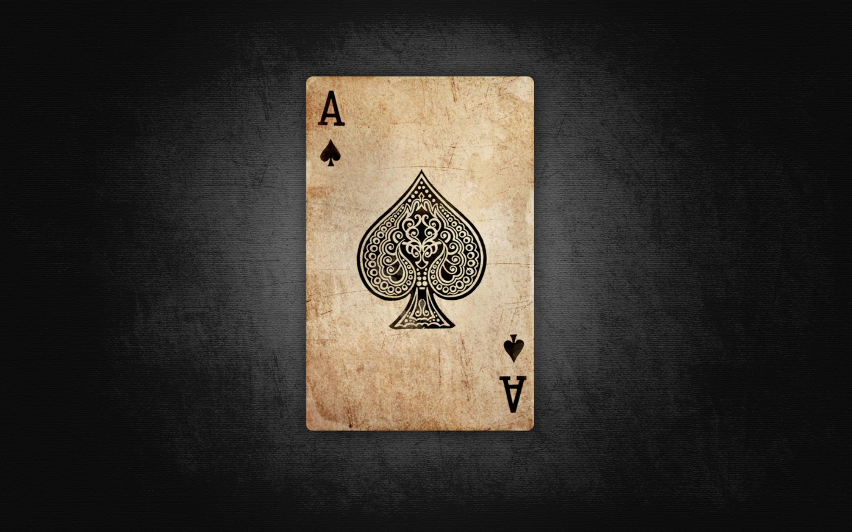 Poker time - dirty ace of spades