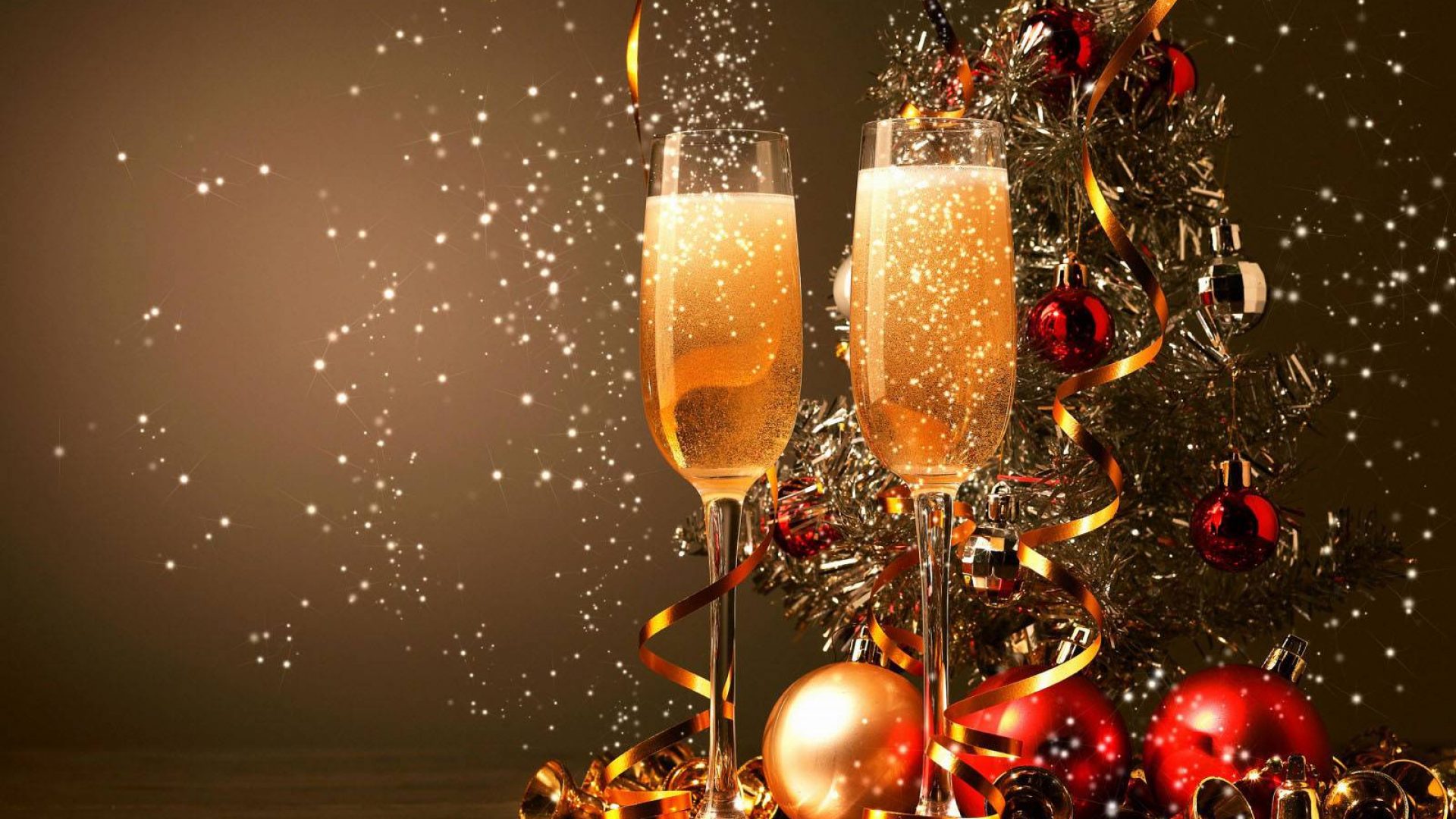 Champagne For A Golden Year To Be Happy New Year 2020